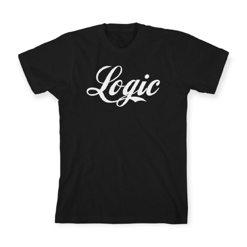 Logic Logo Black Tshirt